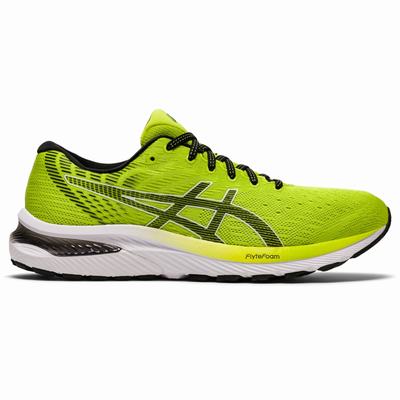 Asics Gel-Cumulus 22 - Miesten Juoksukengät - VaaleanVihreä/Mustat